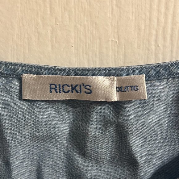 Blue tank shirt, XXL - Picture 3 of 3